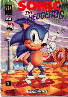 Sonic The Hedgehog: Sega Promo Cover