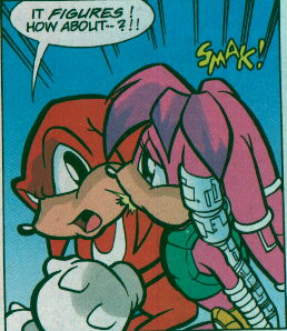 The Comic Scans Page: Knuckles Images