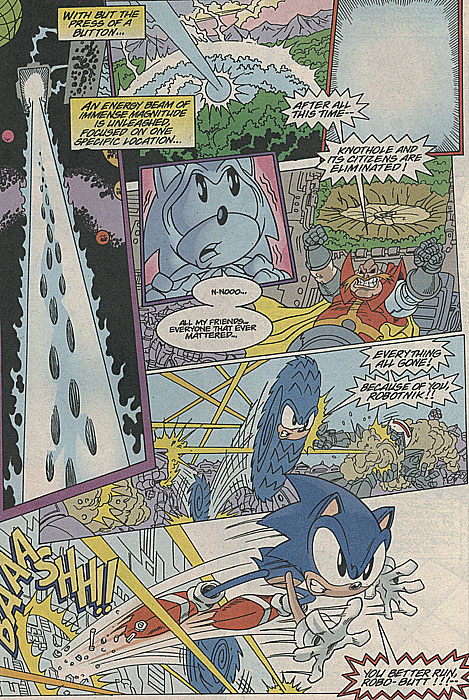 Sonic the Comic / Nightmare Fuel - TV Tropes