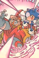 Sonic versus Robotnik