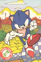 Sonic In Your Face Pin Up Art