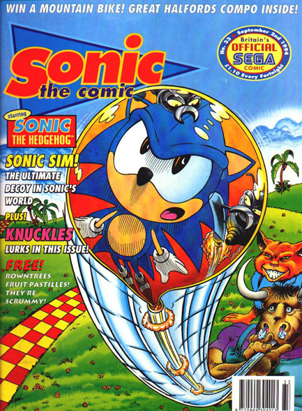 Sonic HQ: Project Sonic - The Comic Scans Page