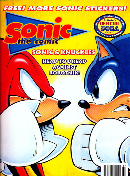 Sonic HQ: Project Sonic - The Comic Scans Page