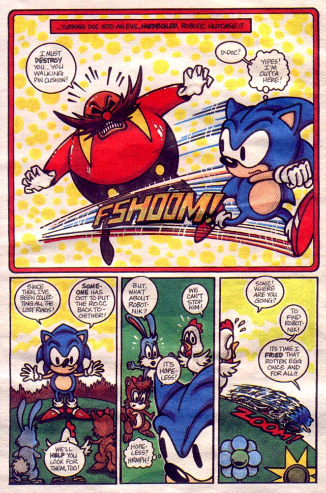 Comics with Sonic The Hedgehog - Comic Studio