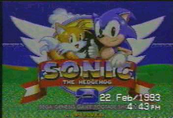 English Sonic 2 Advertisement
