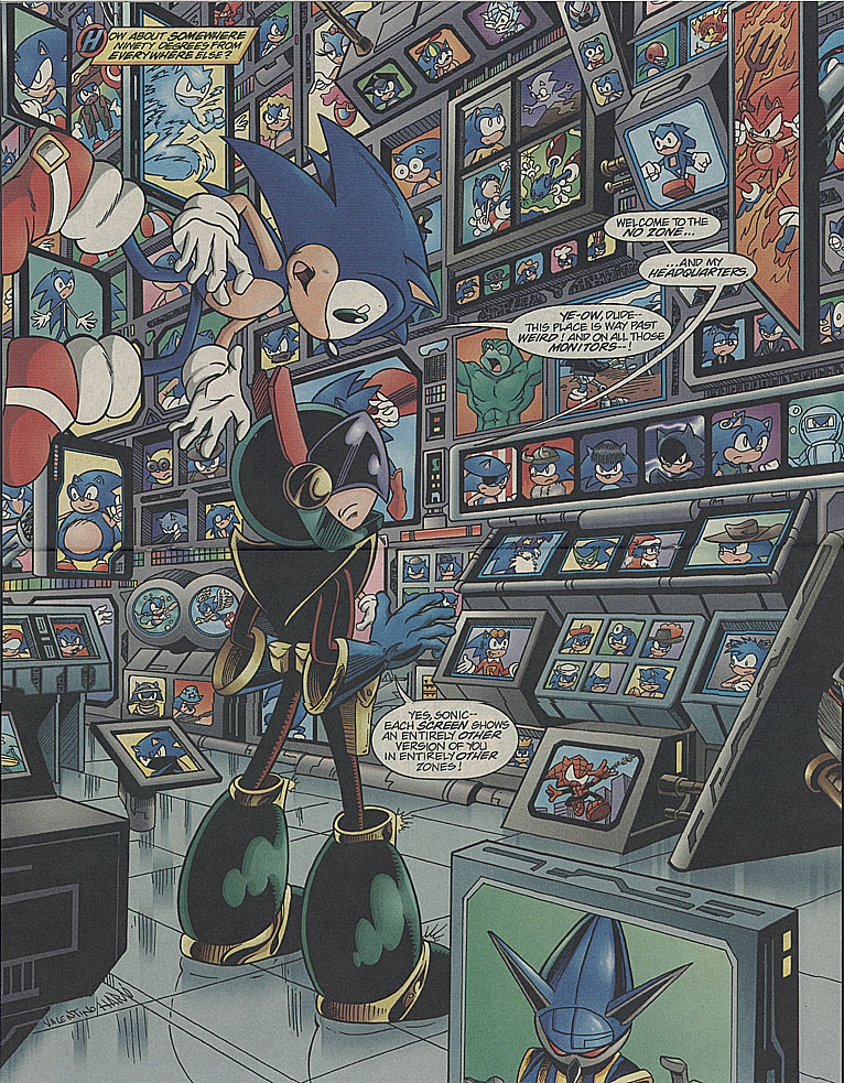 Sonic HQ: Project Sonic - The Comic Scans Page