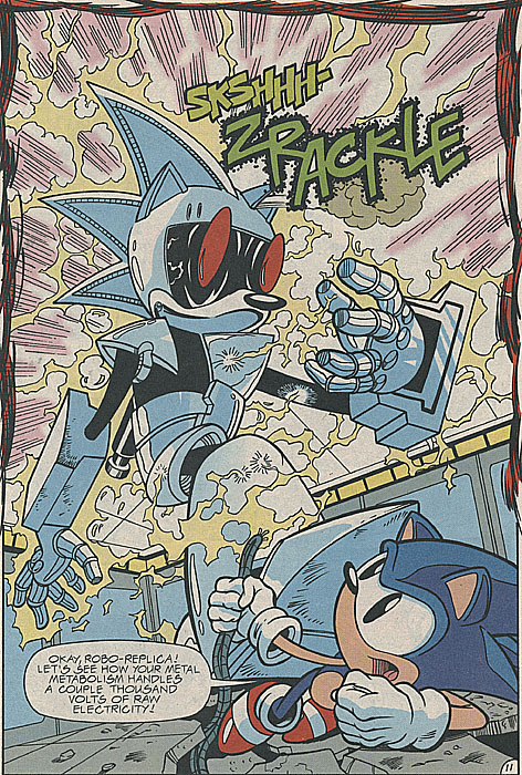 Sonic HQ: Project Sonic - The Comic Scans Page