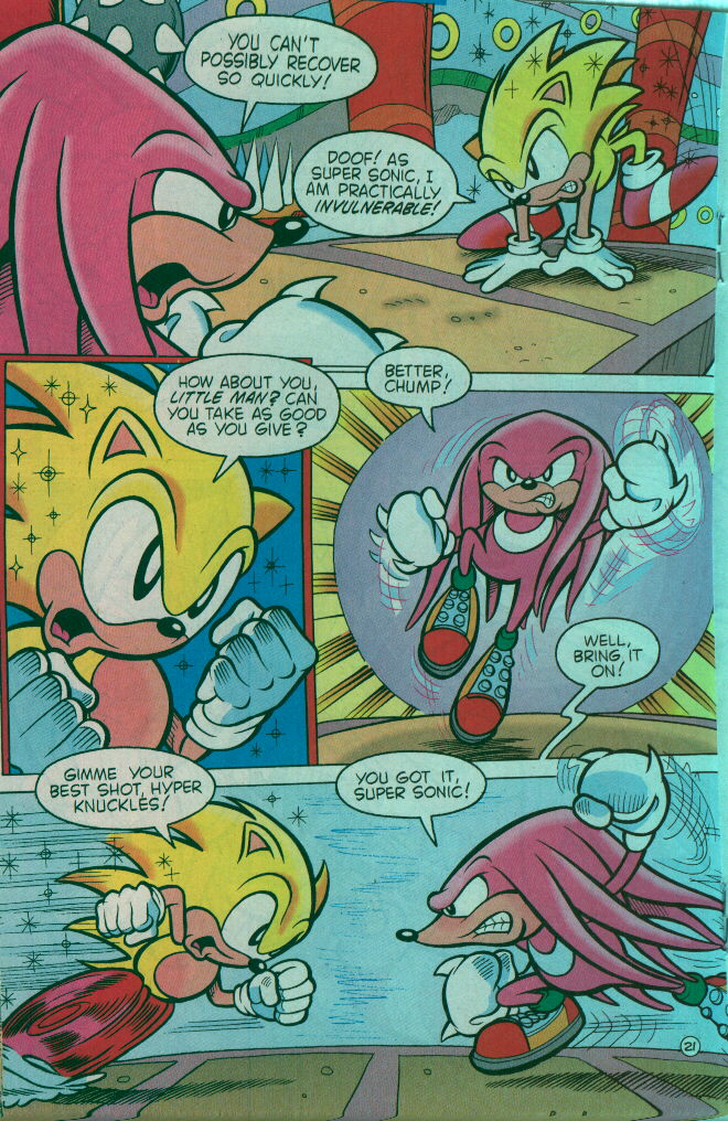 Super Sonic vs. Hyper Knuckles Full