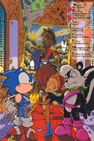 Sonic The Hedgehog #43 Frontpiece