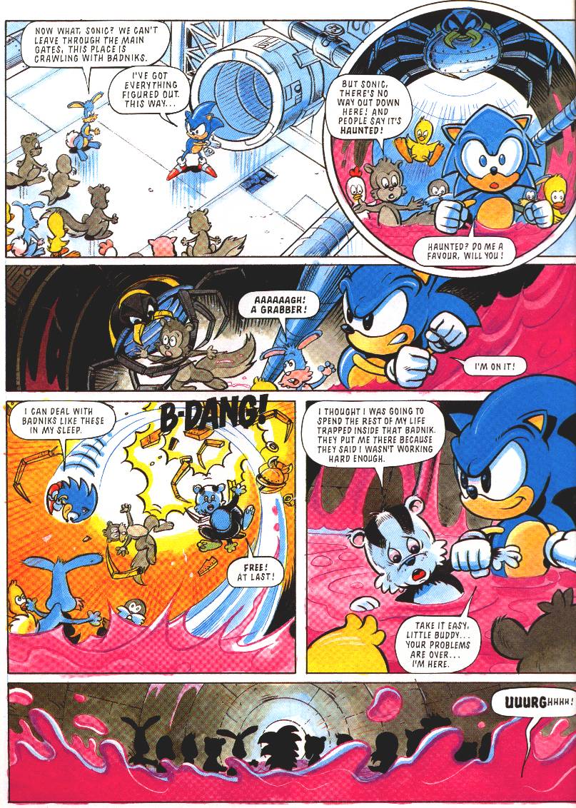 Sonic The Comic (SA1 Arc) : Fleetway : Free Download, Borrow, and