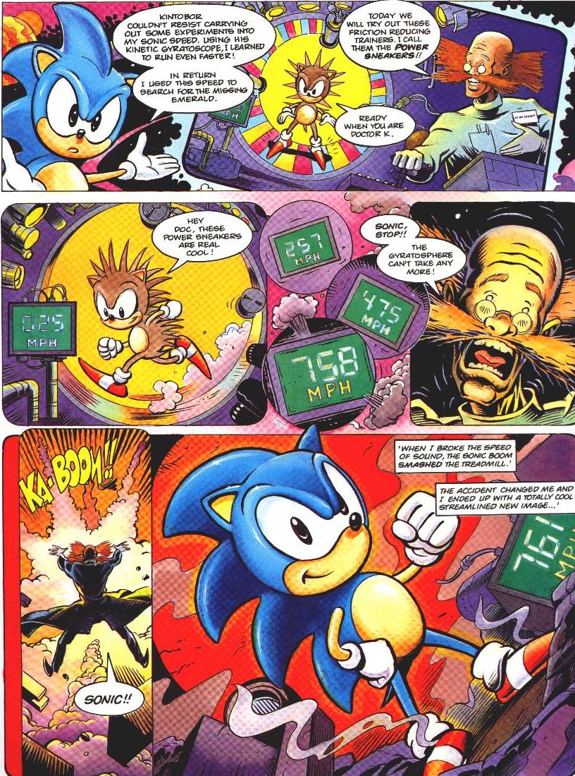  Sonic the Comic #1 VG ; Fleetway Quality comic book