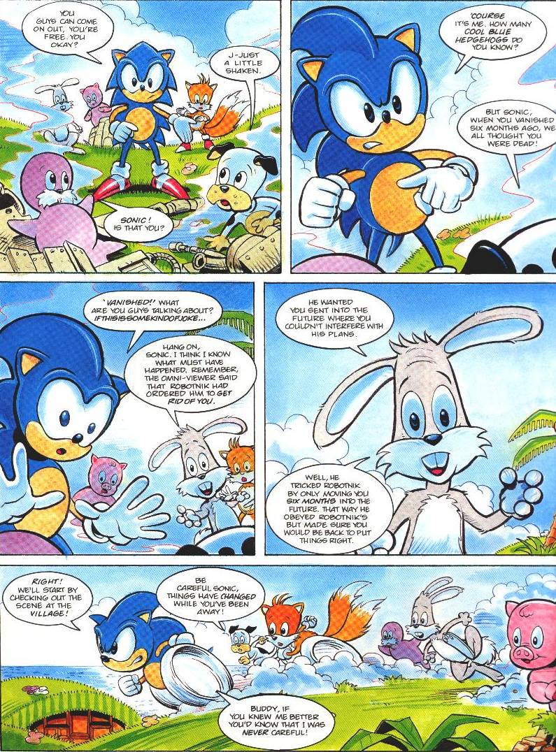 Sonic the Comic #14 VG; Fleetway Quality, low grade - Hedgehog - we  combine shi